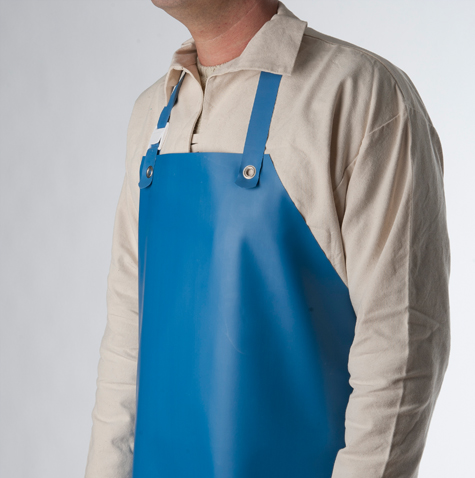Nitrile rubber apron